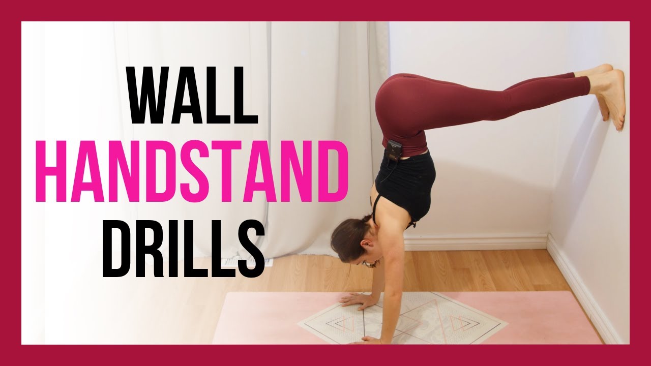 Handstand L-Shape Exercise a Wall - YouTube