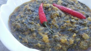 Shaljam aur Palak ka mazedar salan. Turnip and Spinach Recipe.