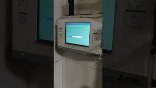 Mitsubishi electric VRF Download error code 6607 #trendingshorts #youtubeshorts #vrf #mitsubishi