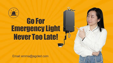 How AGC LED Emergency Light Can Save You from the Dark?