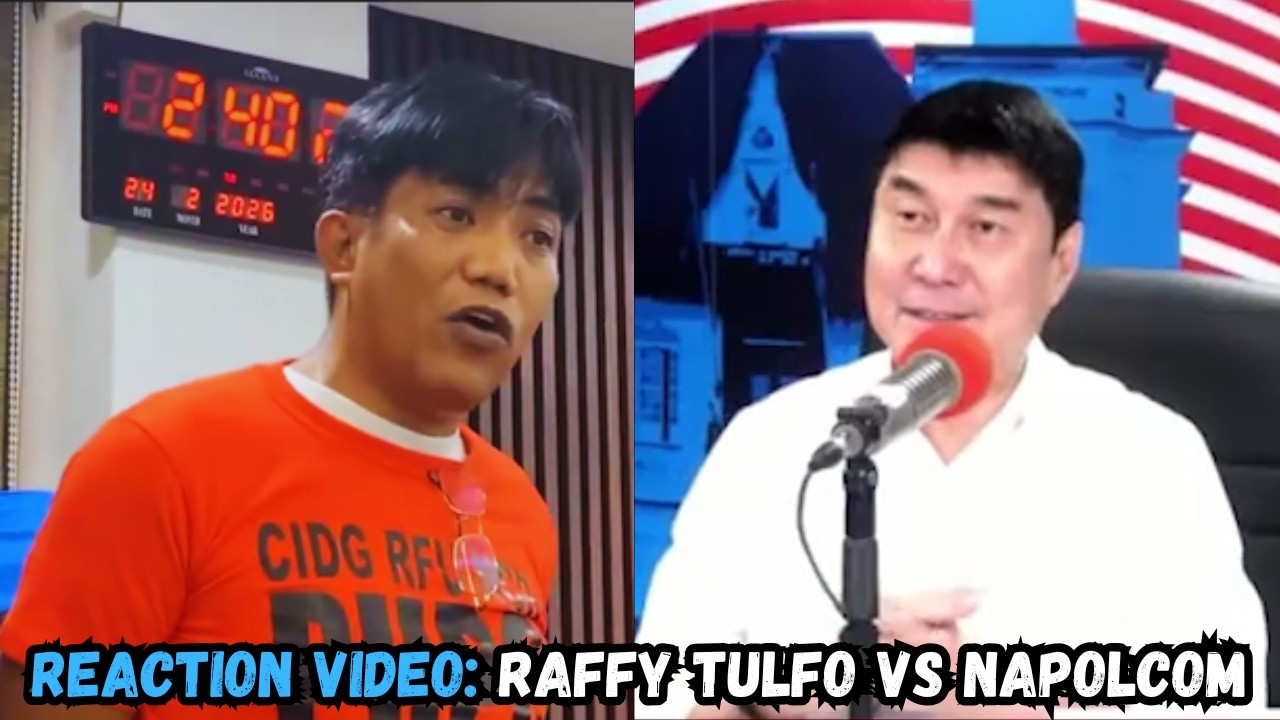 FRANCIS LEO MARCOS Ipinaglaban Ni RAFFY TULFO Laban Sa NAPOLCOM PRESS BREIFING