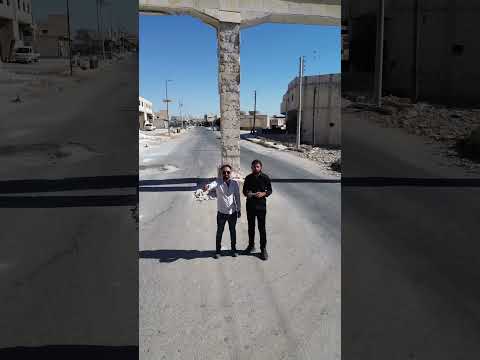 من بلدة تل الضمان جنوب حلب بدرون المبدع خالد الدويك