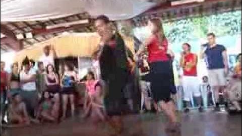 Zouk Demo Adilio & Krisztina Porto Seguro, Brasil, Berg Congress 2013