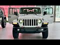 First Look! 2023 Jeep Rubicon Gladiator 4x4 Trail Rated - White Color