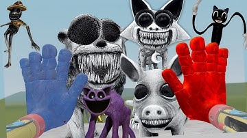 Playing as SMILE CAT vs MONSTER SMILE CAT ZOONOMALY in Garry