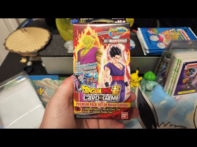 Dragonball Super Ultimate Squad Premium Pack Set 08 Movie Edition Break! -  YouTube
