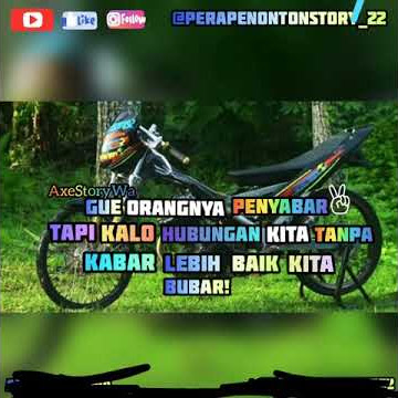 Story wa drag kekinian versi tm27 racing