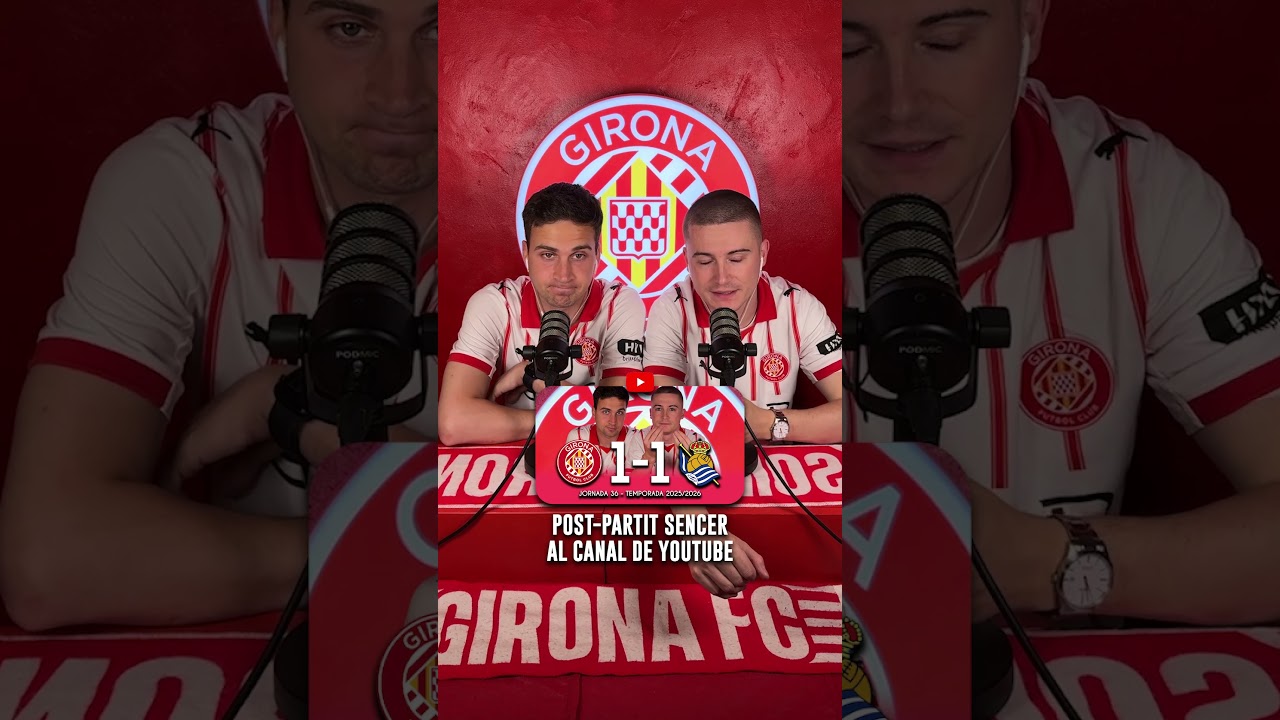 POST-PARTIT SENCER AL CANAL 👀 #GironaFC