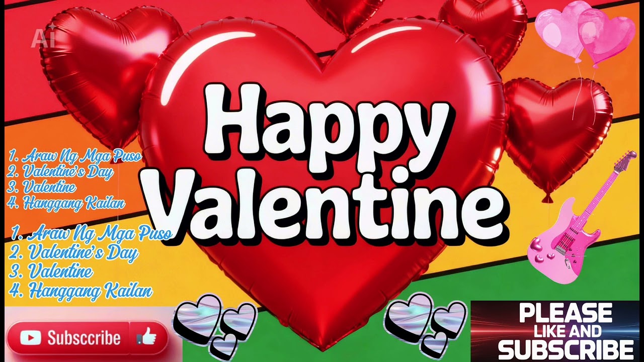 HAPPY VALENTINE’S DAY|| RAP,REGGAE REMIX VOCALS /TAGALOG  SONGS || BY: @rollylabay3056 @TopTrending 