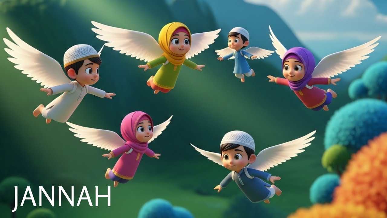 🤍❤️Let's Go To Jannah– The Joy of Jannah in Islam |  Islamic Kids Song |Jannah Muslim Kids