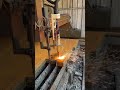 Heavy Metal Sheet Cutting with Gas Cutter