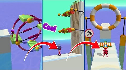 🕹 Fun Race 3D vs Run Race Gameplay  - Run and Parkour - Max All Levels Android, iOS