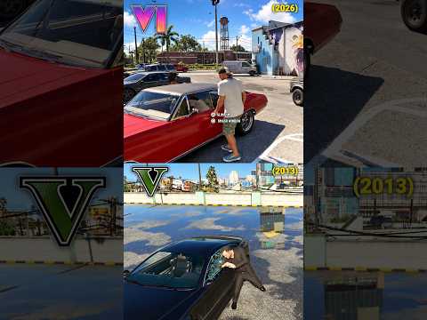 GTA 6 <strong>vs</strong> GTA 5: <strong>Car</strong> Stealing Comparison