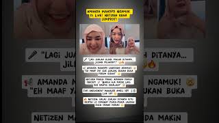 Amanda Manopo Ngamuk Di  Netizen Kena Semprot amandamanopo amanda artis ngamuk viral