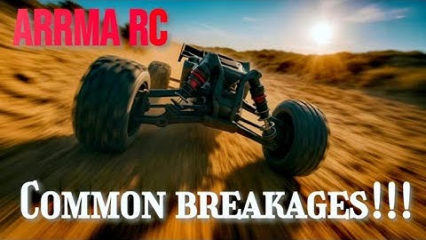 Arrma RC COMMON BREAKAGES Typhon, Vorteks, Big rock, Kraton and Notorious 😎 3s and 6s models ⚙️😎🪛🔩❤️