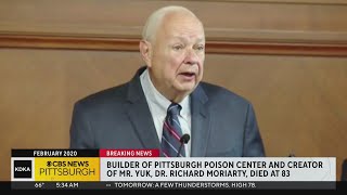 Dr. Richard Moriarty, builder of Pittsburgh Poison Center and creator of Mr. Yuk dies at 83