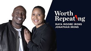 Worth Repeating Ep. 5: Maya Moore Irons \& Jonathan Irons | UConn