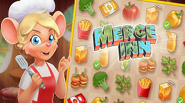Merge Inn - Tasty Match Puzzle (by Original Games) IOS Gameplay Video (HD)