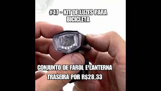 Kit De Luzes Para Bicicleta Coema Conjunto Farol E Lanterna Traseira