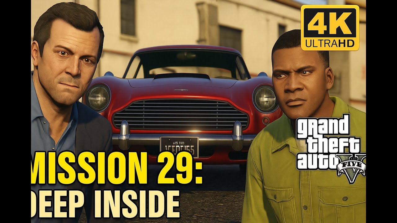 GTA V Enhanced Story Mode (4K 60FPS) | Deep Inside | GTA 5 Full ...