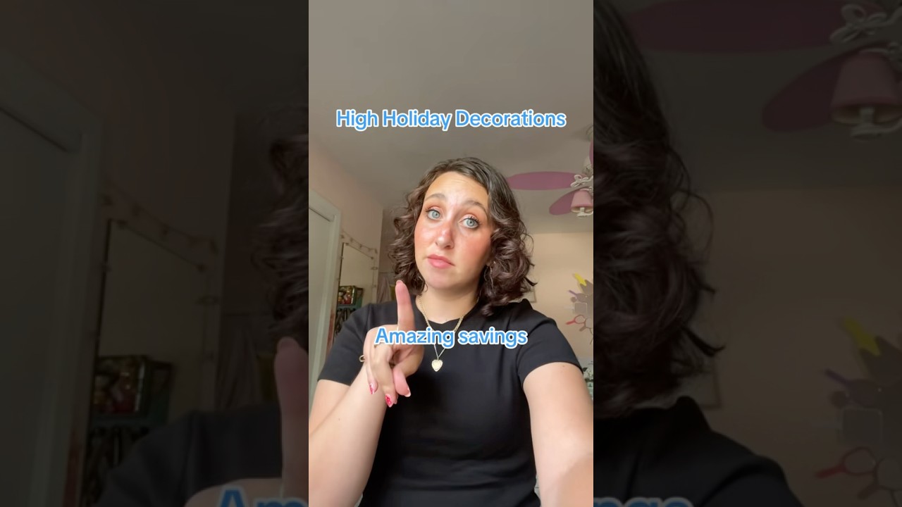 High Holiday decor- Amazing Savings
