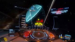 Elite dangerous Krait MKII surviving hot plasma for one minute straight screenshot 5