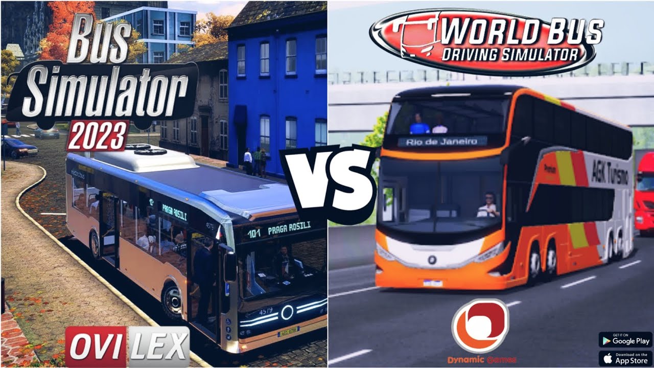 Bus Simulator 2023 vs World Bus Driving Simulator (COMPARISON VIDEO) 