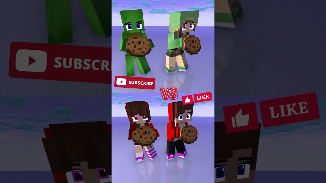 JJ Gang Baby And Mikey In Minecraft 
