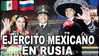 México received a standing ovation in Russia ❤  Interview with the Mexican Army.