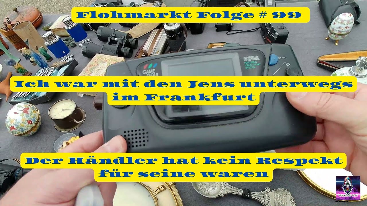 Flohmarkt folge # 99 Ich war wieder in Frankfurt auf dem Flohmarkt mit den Jens #flohmarkt #retro