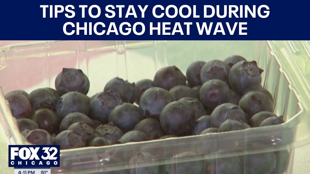 Tips to stay cool during Chicago heat wave - YouTube