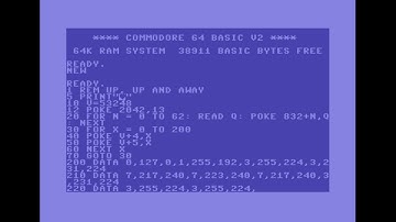 Basic Programming On The C64 03 : Introduction to Sprites