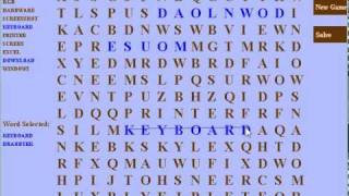 Word Search Demonstration Optimized View
