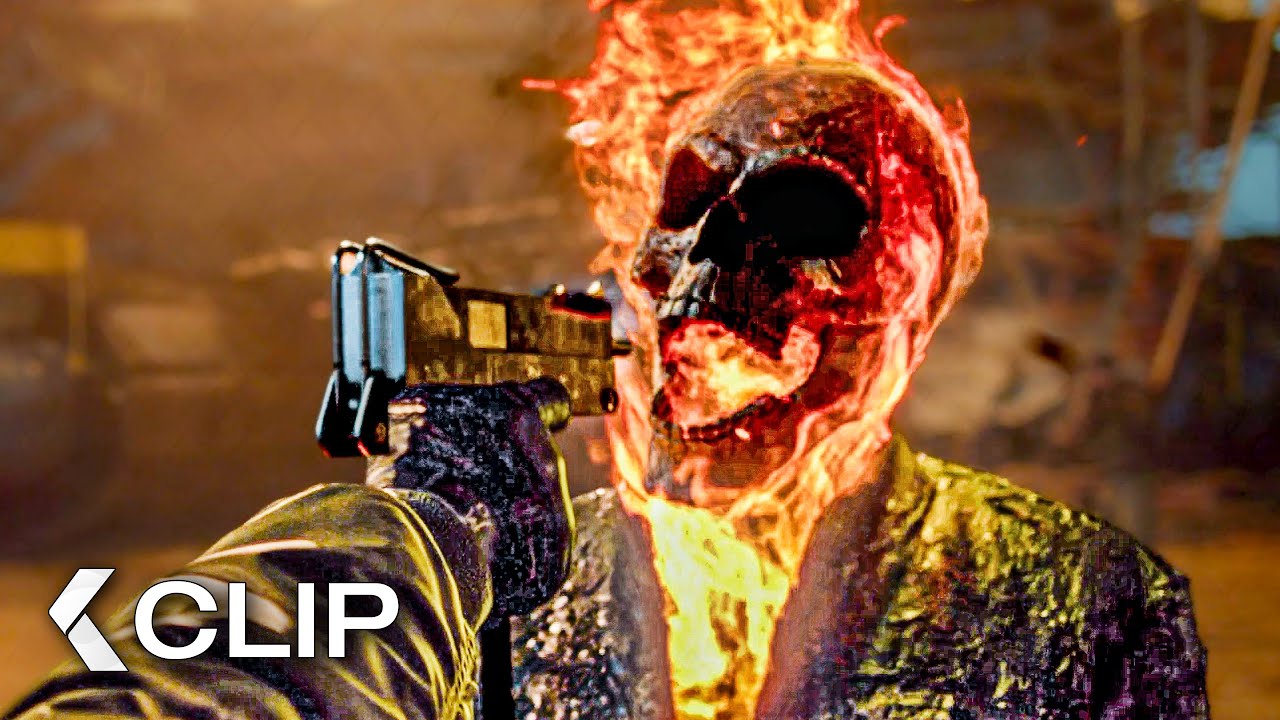 Ghost Rider DESTRUYE a los Soldados en una Pelea - GHOST RIDER 2: ESPÍRITU DE VENGANZA Clip