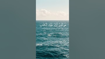 ﴿إن الله لا يخفى عليه شيء في الأرض ولا في السماء﴾ بصوت القارئ عبدالرحمن مسعد