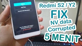 Memperbaiki Xiaomi S2 NV data corrupted Bootloop error NVRAM