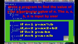 PPSLab 6: Write a Program to Find the Value Using If-Else Statment