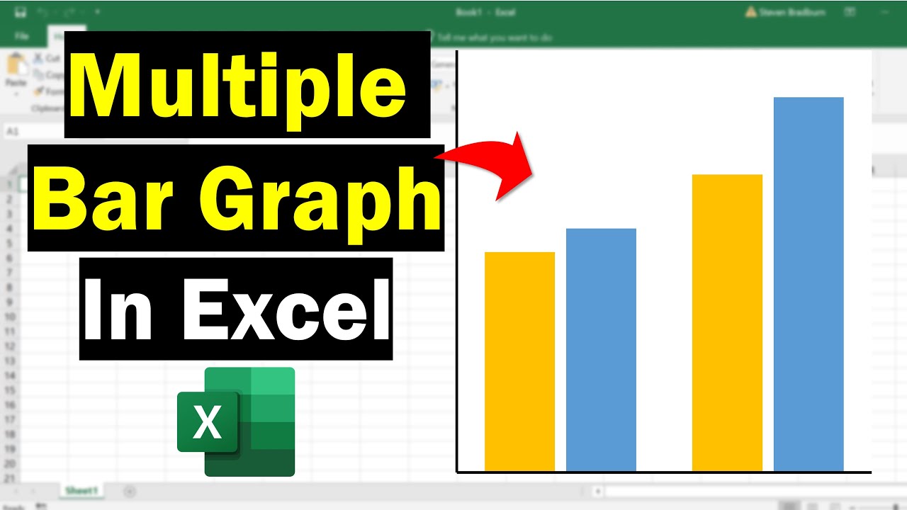 how-to-make-a-multiple-bar-graph-in-excel-youtube