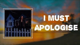 PinkPantheress - "I Must Apologise" (Lyrics)