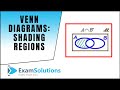 Venn diagrams - Shading Regions : ExamSolutions Maths Revision