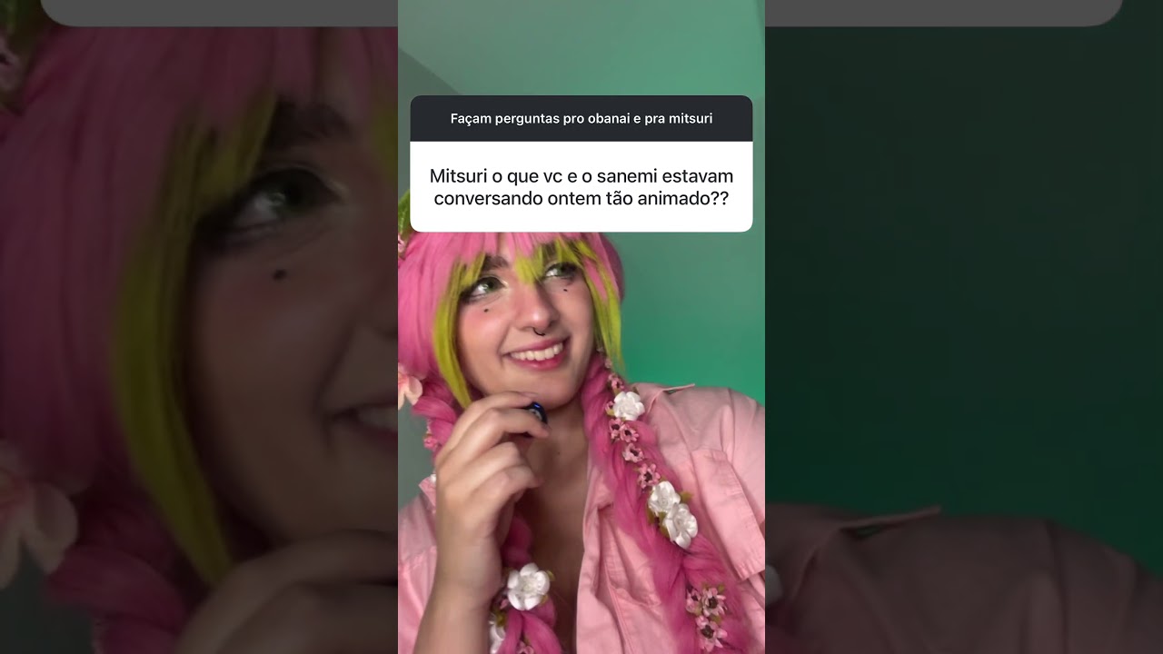 MITSURI E OBANAI RESPONDEM!! #cosplay #kimetsunoyaiba #demonslayer @Nandalorenzine