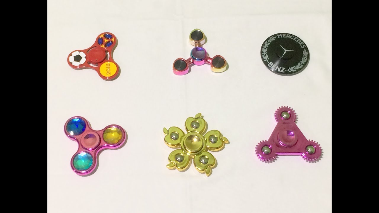 MY BEST 6 FIDGET SPINNER COLLECTION 2019 PART 2 II TOY WORLD - YouTube