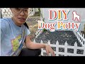 EASY DIY Backyard Dog Potty