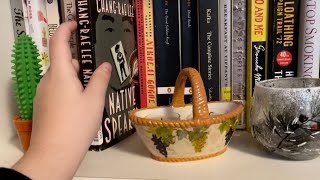 (ASMR) Tapping through the bookshelf (soft spoken) screenshot 2