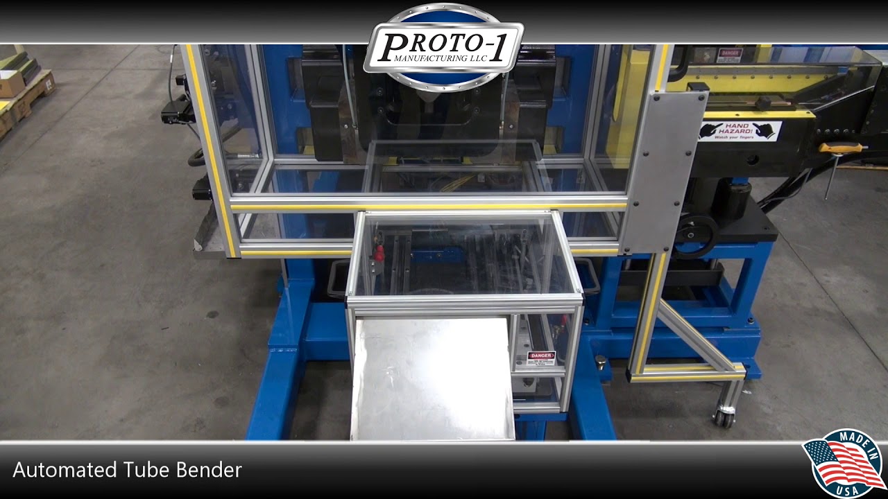 Automated Tube Bender - YouTube