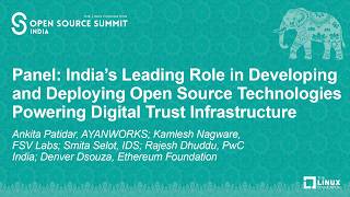 Panel: India’s Leading Role in Developing and... Ankita P, Kamlesh N, Smita S, Rajesh D & Denver D