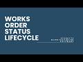 3. Works Order Status Lifecycle for Xperdyte Manufacturing Software