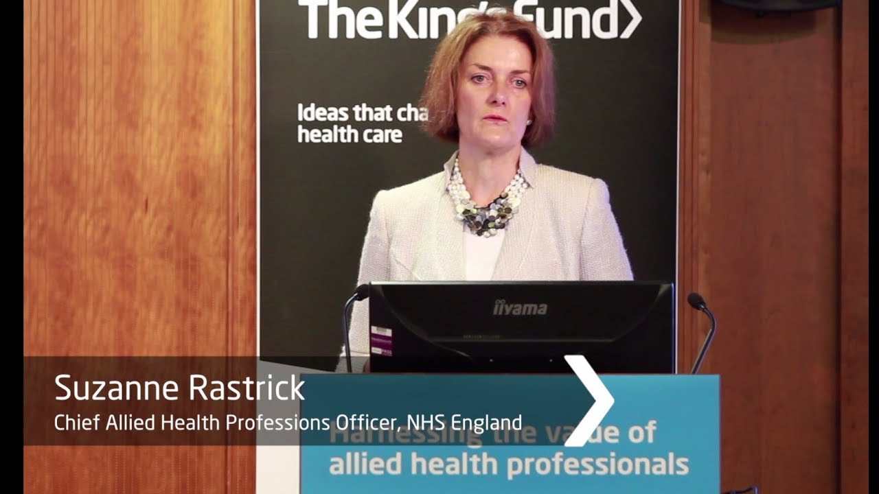 Suzanne Rastrick Allied Health Professionals into Action YouTube