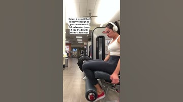 Heavy Partial Leg Extensions