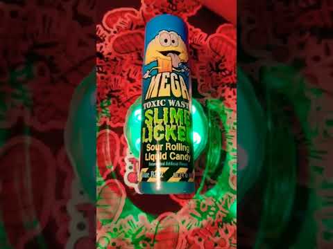 MEGA SOUR SLIME LICKER – TIKTOK VIRAL CANDY #shorts